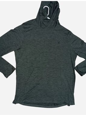 SOLD Spyder Men's Heather Charcoal Hooded Pullover SOLD
